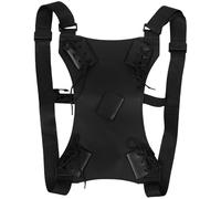 HEALEEP Imbracatura in Pelle per Cosplay Spalla e Schiena, Borsa Porta Spade Giapponese Doppia, Accessorio per Costume Halloween e Spettacoli Teatrali