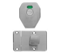 HEALEEP Indicatore Chiusura Serratura per del Bagno in Acciaio Divisorio per La Privacy Cartello Occupazione O in Uso per Spogliatoio Igienici Pubblici