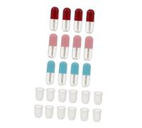 HEALEEP Mini Tubetti Colore Casuale per Lucidalabbra Vuoti in Plastica 12 Pezzi Facili da Pulire e Portatili per Ricette Fai da Te di Lucidalabbra e Burrocacao