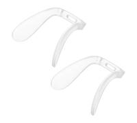 HEALEEP Naselli a Forma di U per Occhiali 2 Pezzi di Ricambio Supporto Nasale a Sella Adatti per Occhiali da Lettura