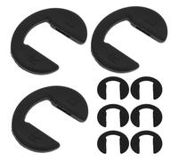 HEALEEP Naselli per Occhiali in Silicone Antiscivolo 10 Pezzi, Cuscinetti Nasali per Montatura Supporto a Sella U, Accessori per Occhiali Resistenti e Confortevoli, Adatti per Uso