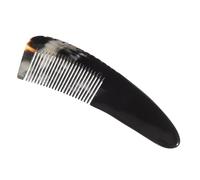 HEALEEP Pettine Districante in Corno Di Bue 8.3" x 2.4" Elegante e Naturale, Per Chioma Spessi e Ricci, Massaggio Del Cuoio Capelluto, Accessorio Per Hair Styling