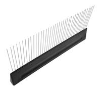 HEALEEP Pettine in Acciaio Inossidabile per Texture Verticale, Strumento per Pittura Testurizzata, Funzione Multipla, per Progetti di Decorazione Murale Fai Da Te e Espressione Artistica