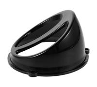 HEALEEP Presa d'Aria del Cofano della Motocicletta Copertura Esterna Nera Rivestimento Resistente per Modifica Scooter e Installazione Facile in Ambienti Urbani