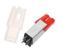 HEALEEP Puntina di Ricambio Magnetica per Giradischi Ago in Alluminio e Stilo in Plastica, Sostituzione per Fonografo Vintage, Adatta per Ascolto Musica Rock e Jazz