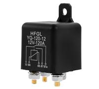 HEALEEP Relè di Avviamento Auto 120a 12v Interruttore di Accensione e Avviamento per Impieghi Gravosi Interfaccia Standard, Relè Automatico per Motori Veicoli 12v Adatto a Batterie