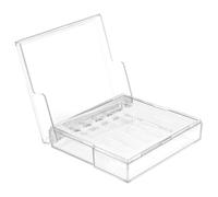HEALEEP Scatola Porta Siringhe di Luce 2ml Confezione da 5 Pezzi Contenitore per Iniezioni Ospedaliere in Plastica Trasparente per Ambulanze, Cliniche e Uso Medico