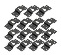 HEALEEP Set da 30 Pezzi Ganci in Ferro per Supporto Altoparlanti Surround, Staffe di Montaggio a Parete Compatte e Resistenti per Casse Acustiche, Accessori Professionali per Sospensione