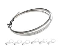 HEALEEP Strisce Riscaldanti di Ricambio per Macchina Sigillatrice a Mano, Elemento Riscaldante in Nichel Cromo Argento, Facile Installazione e Sicurezza Affidabile per Imballaggi