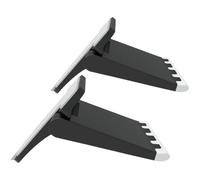 HEALEEP Supporto di Raffreddamento Portatile per Laptop e Notebook, Mini Supporto Invisibile Antiscivolo Angolazione Ergonomica, Set da 2 Pezzi per Uso su Scrivania e Viaggi