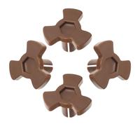 HEALEEP Supporto per Albero Microonde in Plastica, Giunto Guida Rulli per Piatto Girevole, Confezione 4 Pezzi per Ricambio Forno a Microonde, Accessorio per Giradischi