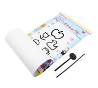 HEALEEP Tabella Dell'esame Visivo della Vista Cornice in Legno Tabella Murale per Esame della Vista e Adulti Grafico Visivo Domestico Facile da Appendere