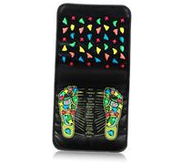 HEALEEP Tappetino Massaggiante Per Piedi in Pietra Rettangolare, Massaggiatore Per La Pianta Del Piede Per Uso Domestico, Strumento Sicuro Per Relax e Sollievo Dalla Fatica, Per Benessere Del Corpo