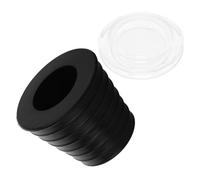 HEALEEP Tappi per Ombrellone da Patio con Cuneo e Anello Trasparente Stabilizzatore per Ombrelloni da Esterno Facile da Installare Compatibile con Diverse Pali per da Giardino