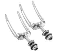 HEALEEP Universal Wheelchair Front Wheel Fork Bracket Fit For 6Inch 8Inch Front Wheels With High Strength Bearing For Manual And Electric Wheelchair Repair Parts 1 Pair