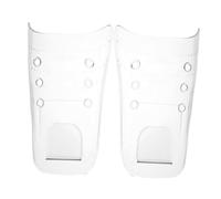 Healeved 1 Paio Copriscarpe Antirottura Distributore Di Copriscarpe Mantelle Da Barbiere Per Uomo Forniture Per Barbiere Professionali Set Da Barbiere Coprire Le Scarpe Transparent Plastica