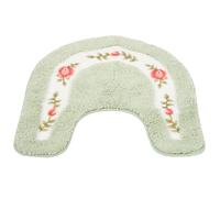 Healeved 1 Pc Tappetino Antiscivolo Per Wc Tappeti Lavabili in Lavatrice Ingresso Zerbini Coperta Bianca Tappetino Da Bagno Tappetini Da Bagno Impermeabili Pelliccia Picnic Green Miscelato