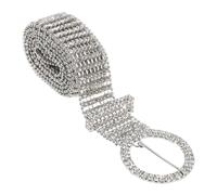 Healeved 1 Pezzo Fibbia Rotonda per Fascia Lombare Decorativa Versatile Accessorio per Ogni Outfit