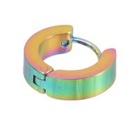 Healeved 1 Pezzo Orecchini a clip per le orecchie donna ino ini d'oro perno placcati in oro clip per l'io alla moda fermaglio per l'io Colorato