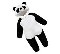 Healeved 1 Pz Pagliaccetto Panda per Costume Unisex Maniche Lunghe come Accessorio Fotografico per Ruolo