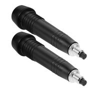 Healeved 1 Set Accessori Per Il Personale Alpinista Regolabile Lamentare L'acqua Punta Dei Bastoncini Da Trekking Suggerimenti Per Bastoncini Da Passeggio Acciaio Al Carbonio Black 2 Pz