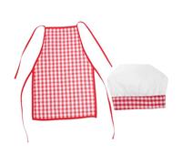 Healeved 1 set di costumi da cuoco per neonati con grembiule e cappello - costumi da cuoco per bambini piccoli per servizi fotografici per bambini da 1 a 3 mesi, ragazzi e ragazze, giochi di cucina