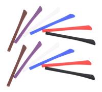 Healeved 1 Set Manica Della Gamba Degli Occhiali Porta Occhiali Intorno Al Collo Occhiali Anti Cinturino Per Occhiali Regolabile Occhio Accessori in Coprigambe Per Occhiali 12 Paia