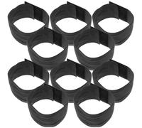 Healeved 10 Pezzi Fascia Elastica Nera da Braccio in Poliestere per Lutto e Commemorazione, Multiuso Resistente e Non Facile da Deformare, per Attività Funebri e Sportive