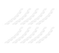 Healeved 10 Pezzi Guaina Protettiva a Spirale Trasparente in Gomma per Cavi Freno e Cambio Bicicletta, Set da 10 Pezzi, Tubo Avvolgente Flessibile per Gestione Cavi Bici, Resistente e