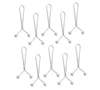Healeved 10 Pezzi Per Spilli Da Hijab Per Donne Clip Sciarpa Stringa Per Spillo Di Sciarpa Alla Moda Per Il Velo Accessori Per Sciarpa Ad Anelli Di Sciarpa Clip