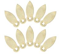 Healeved 100 Pezzi Clip per Cornici per Foto in Ferro Color Oro, Accessori Eleganti e Resistenti Che Proteggono e Prevengono L'allentamento, per Case e Negozi