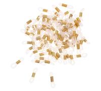 Healeved 100 Pezzi Componenti per Occhiali in Ferro e Silicone Antiscivolo, Accessori Versatili e Resistenti per Occhiali, per Varie Occasioni