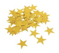 Healeved 100 Pezzi Confetti Stelline Oro in Carta a Forma di Stella Design Doppia Faccia per Decorazioni Tavolo Feste e Progetti Fai da Te Natalizi