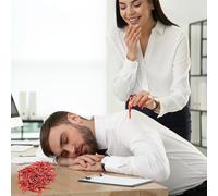 Healeved 100 Pezzi Esche da Pesca Finte Lombrichi 4Cm Rosso Realistico Kit Esche Morbide Portatile per Pesca in Laghi Fiumi e Torrenti