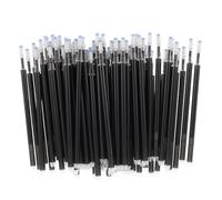 Healeved 100 Pezzi Penna Evanescente per Tessuti Nero per Cucito e Quilting | Ricariche ad Alta Temperatura, ABS , Soluzione Professionale, Compatibile Stoffa, Segna Precisione