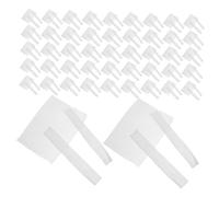 Healeved 100 Pezzi Rete Pulisci Pettine per Spazzola con Cuscino ad Aria Pulitore per Pettine Cilindrico Confezione per Capelli Puliti e Curati