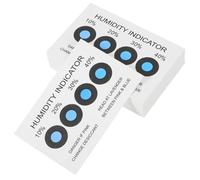 Healeved 100 Pezzi Scheda Indicatore di Umidità 10%-40% Carta Lettura Umidità per Imballaggi Industriali e Alimentari Monitoraggio Ambientale per Magazzini Musei e Laboratori
