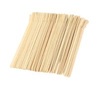 Healeved 100pezzi Bastoncini Per Ceretta Monouso in Legno Accessori Di Bellezza Per Mescolare Cera Depilatoria Adatti Caldo e Ceretta Strisce