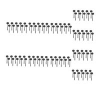 Healeved 100pezzi Occlusore Oculare Per Esami Della Vista Strumento Pratico Per Test Acuità Visiva Copertura Comoda Pressione Per Utilizzo Professionale