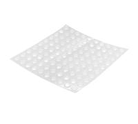 Healeved 100pezzi Paracolpi Trasparenti Autoadesivi Per Smorzanti Per Visivamente Impaired Per Adesione e Durabilità