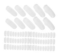Healeved 100pezzi Punte Per Unghie Stick Per Esposizione Colori Unghie Accessori Per Nail Art Manicure e Tecniche Professionali