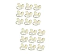 Healeved 100pezzi Titolo Supporto Espositivo Per Unghie e Anelli Display Per Nail Art Bianco Per Atelier e Foto Styling Nota Titolo è Stato Creato Seguendo Attentament Linee Guida Fornite