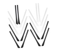 Healeved 10paia Occhiali Antiscivolo Silicone Con Supporto Auricolare Per Comfort e Stabilità Durante Sport e Attività Fisica Compatibili Con Montature Di Varie e Tipi