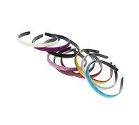 Healeved 10pezzi Cerchietti Glitterati Per Donne Accessori Per Colorazioni Candy Shiny Perfetti Per Occasioni Speciali e Uso Quotidiano