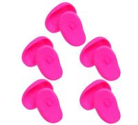 Healeved 10pezzi Copriorecchie in Silicone per Proteggere le Orecchie da Tinture per Capelli e Acqua Durante la Doccia o Asciugatura Scudo Protettivo Riutilizzabile per Salone e Casa