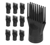Healeved 10pezzi Ugelli Pettine Per Asciugacapelli Professionali Accessori Per Asciugatura Con Nozzles Per Styling e Volume Compatibili Con Vari Asciugacapelli