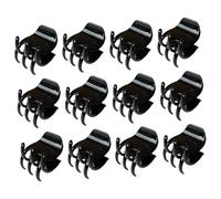 Healeved 12 Pezzi Clip per Nere Mollettine Resistenti e Semplici per Donne e Ragazze Fermagli Vintage Minimalisti per Styling e Speciali