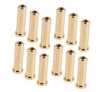 Healeved 12 Pezzi Inserti in Ottone per Aste da 6,2 Mm ID 0,244" Bilanciamento da 38 Grain, Installazione Semplice per Tiro e attività Outdoor