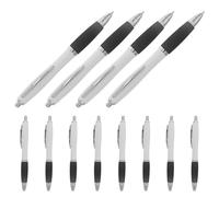 Healeved 12 Pezzi Penna a Sfera Nera in Plastica con Scatto, Punta 1.0 Mm, Scrittura Scorrevole e Versatile per Appunti, Journaling e Progetti Creativi a Scuola e Ufficio