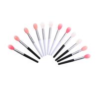 Healeved 12 pezzi Pennelli Labbra in Silicone per Trucco Labbra e Maschera Applicatori Precisi e Portatili per Donna per Viaggi e Uso Professionale